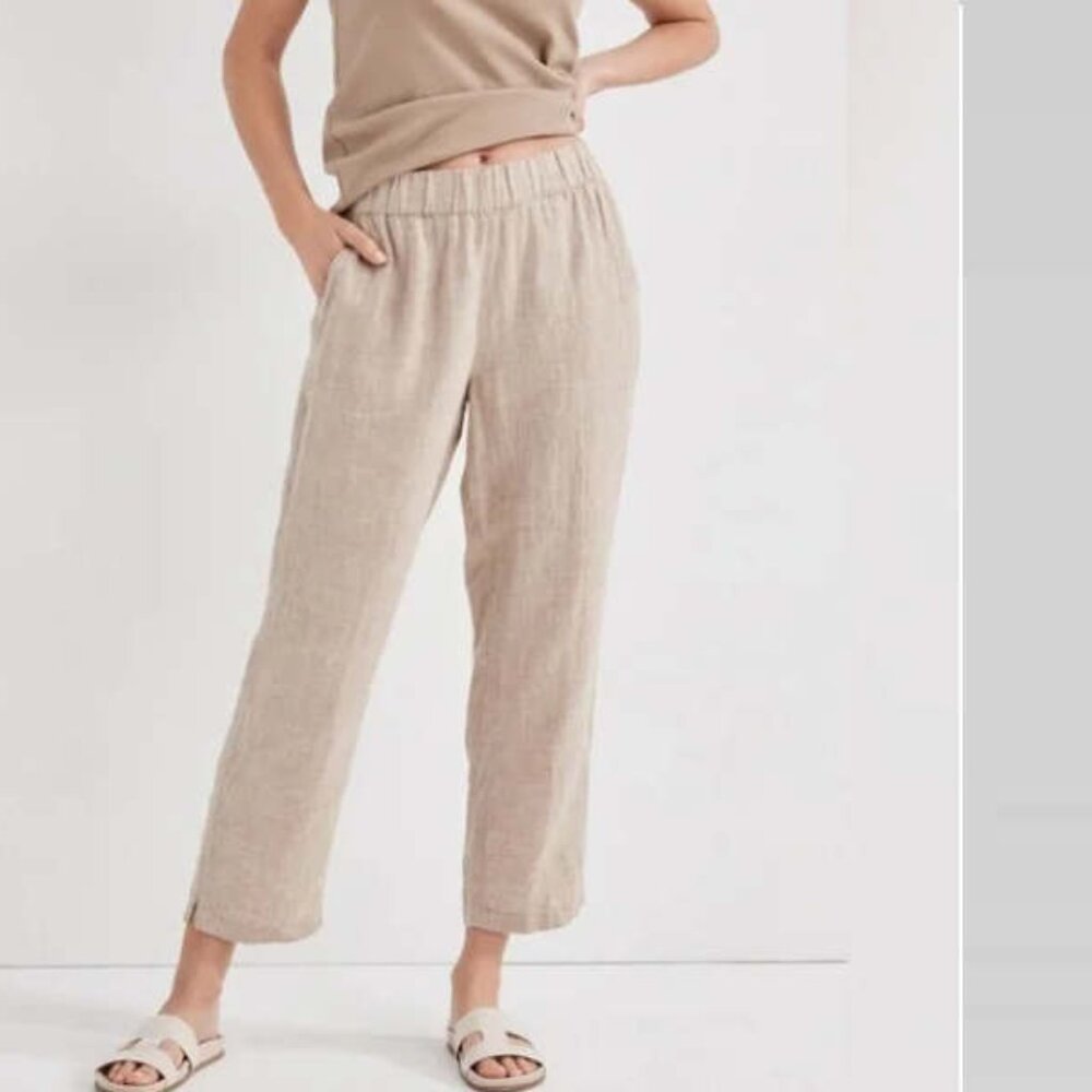 NEW Haven‎ Well Within Linen Tapered Pant S